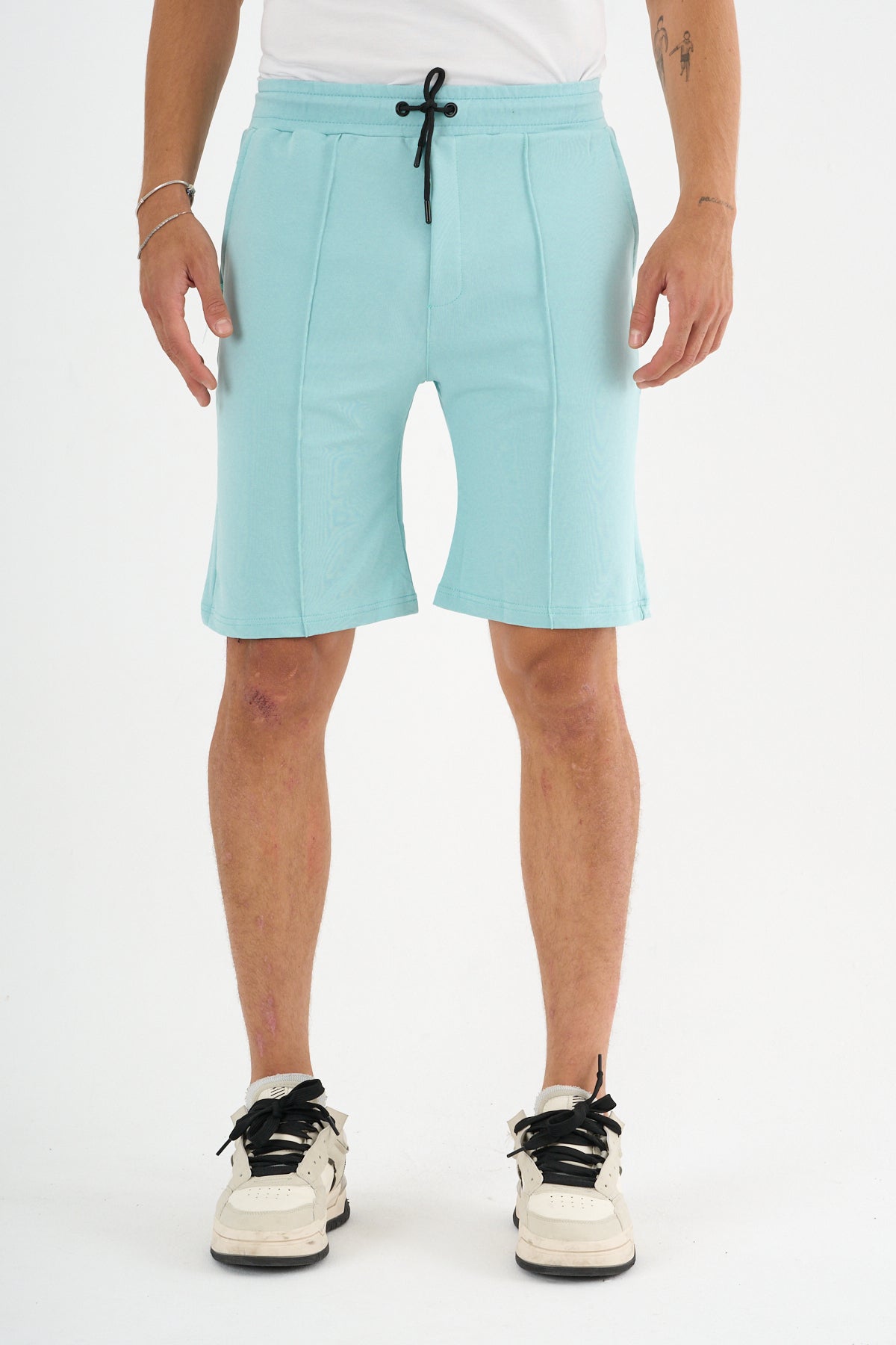 Zane Erkek Comfort Fit Turkuaz Şort & Bermuda - Redline