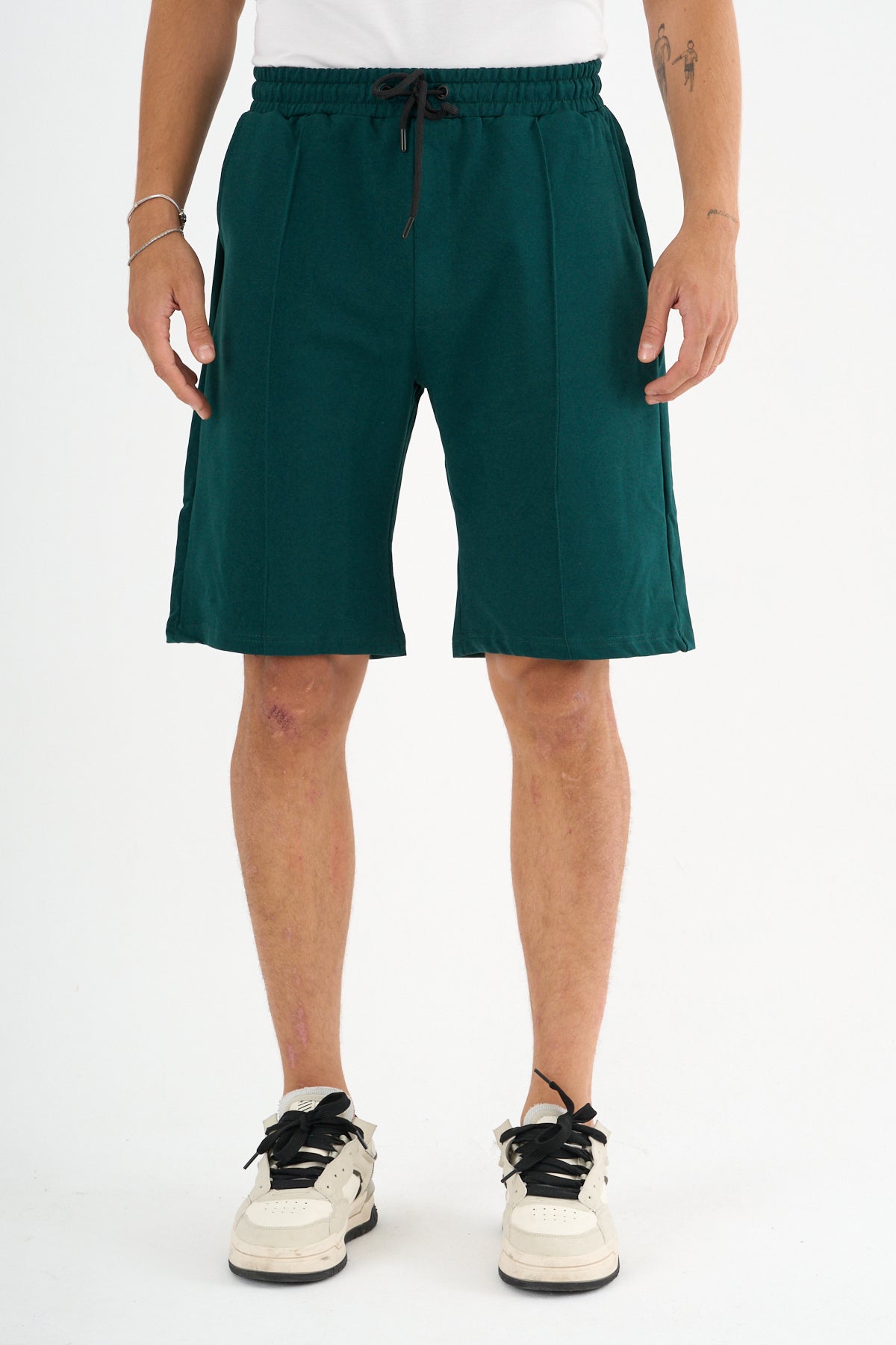 Zane Erkek Comfort Fit Yeşil Şort & Bermuda - Redline