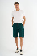 Zane Erkek Comfort Fit Yeşil Şort & Bermuda - Redline